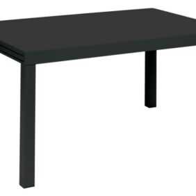 Ausziehbarer Tisch Sofy 140/280x90x75 cm schwarz