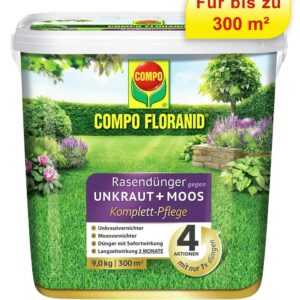 COMPO® FLORANID® Rasendünger gegen Unkraut + Moos