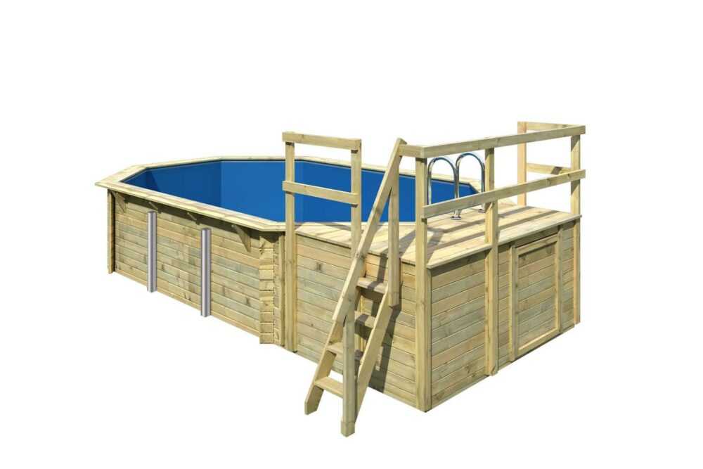 Holz-Pool Modell 4