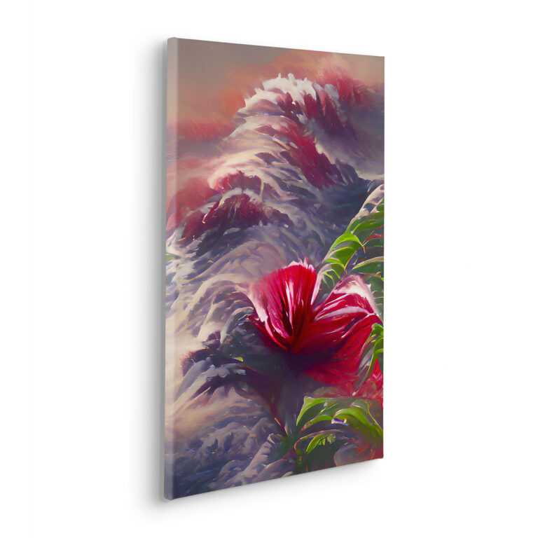 Komar Wandbild "Blossom Wave", (1 St.), Keilrahmenbild - Blossom Wave - Grösse 40 x 60 cm