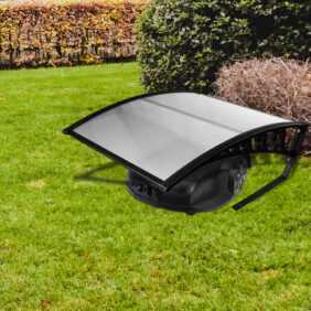 Rasenroboter-Garage Dach Carport UV-Schutz witterungsfest Hagel für Rasenmäher Roboter Automower Mähroboter Rasenroboter 103 x 51 x 7.5 cm - Hengda