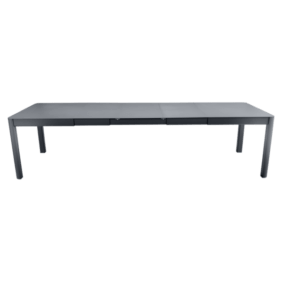 Ribambelle XL Tisch 299x100 3 Einlegeplatten Anthrazit