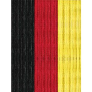Flauschvorhang 90x200 ( Schwarz-Rot-Gelb ), perfekter Insekten- und Sichtschutz für Ihre Balkon- und Terrassentür, viele Farben