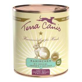 Terra Canis CLASSIC - Kaninchen mit Zucchini, Amaranth und Bärlauch 12x800g