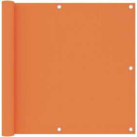 Balkon-Sichtschutz Sonnenschutz für Garten Balkon Terrasse Orange 90x400 cm Oxford-Gewebe DE60152 - Orange