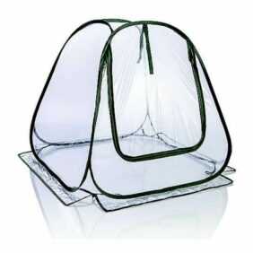 Spetebo - 3.08 Pop Up Gewächshaus - flexibler Schutz für Ihr Gemüse - ca. 60x60x60 cm