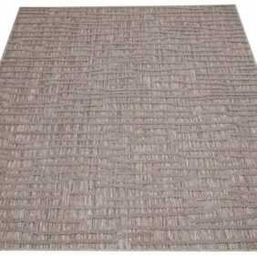 Teppich In-& Outdoorteppich Santorini 450, 3D-Effekt, Gestreift, Carpet City, rechteckig, Höhe: 5 mm, Wetterfest & UV-beständig für Terrasse, Balkon, Küche, Flur