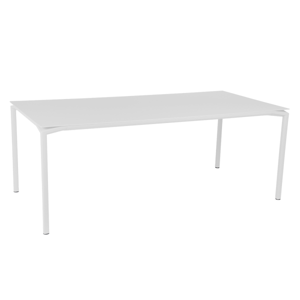 Calvi Tisch 195x95 Baumwollweiß