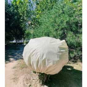 Soleil - Maßgeschneiderter Garten-Überwinterungs-Pflanzenschleier mit Reißverschluss-Abdeckung für hitzebeständige Oliven-Palme, 0,8 m x 1 m