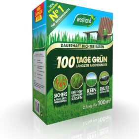 WESTLAND Rasendünger Langzeit '100 Tage grün' für 100 qm