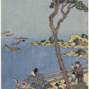Artland Wandbild "Ein Höfling auf Balkon", Gewässer, (1 St.), als Leinwandbild, Wandaufkleber oder Poster in versch. Grössen
