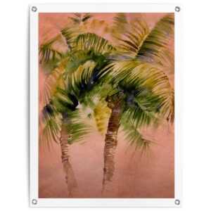 Reinders! Poster "Painted Palm Trees", Outdoor für Garten oder Balkon