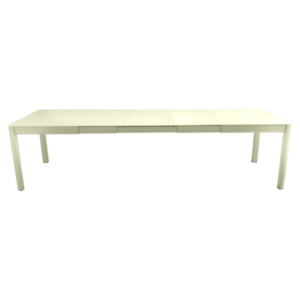 Ribambelle XL Tisch 299x100 3 Einlegeplatten Lindgrün