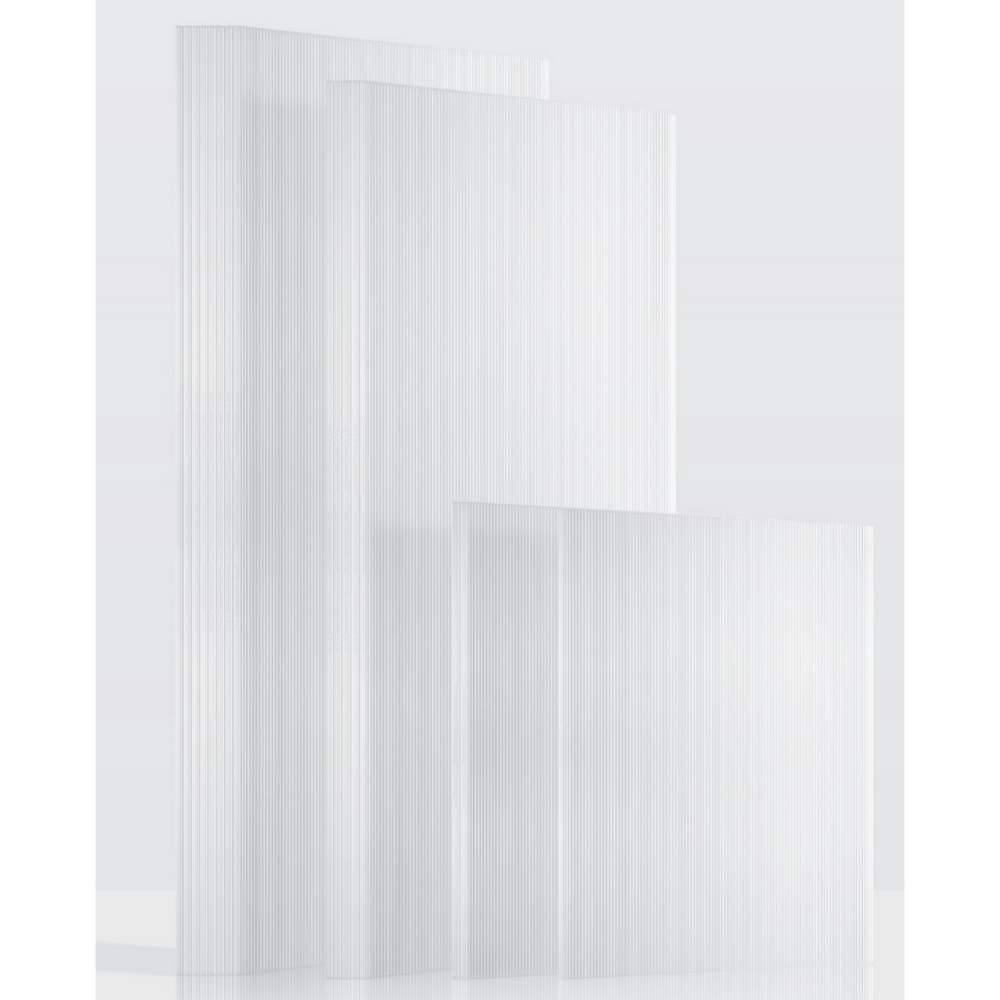 Vitavia Hohlkammerplatten Gewächshaus 'Ergänzungsset 3' transparent 6 mm, 16-teilig