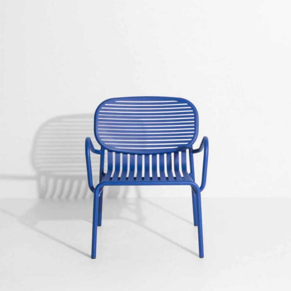 Week-End Lounge Armchair Sessel, Farbe blau