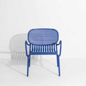 Week-End Lounge Armchair Sessel, Farbe blau