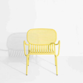Week-End Lounge Armchair Sessel, Farbe gelb