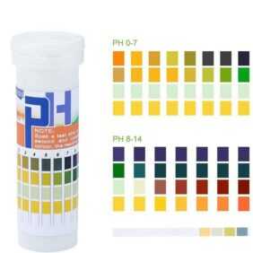 EBUY Bodentest Boden-pH-Teststreifen, 0-14 pH-Bodentest (150 Streifen), 1-tlg.