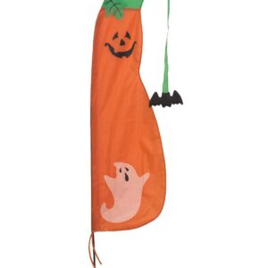Halloween Fahne Kürbis 150cm ★ Halloween Deko