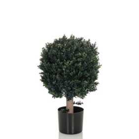 Künstliche Zimmerpflanze Deko Pflanzen, bümö, Höhe 65 cm, Kunstpflanze: Buchsbaum / Buxus für innen- und außen