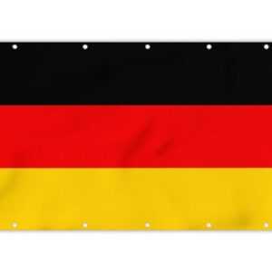 MuchoWow Balkonsichtschutz Deutsch - Flagge - Deutschland (1-St) Balkonbanner, Sichtschutz für den Balkon, Robustes und wetterfest