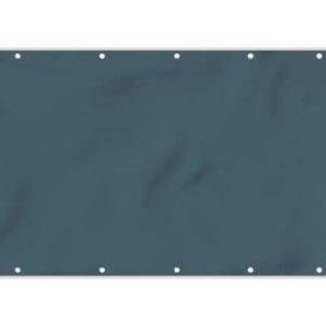 MuchoWow Balkonsichtschutz Oceana - Farben - Palette (1-St) Balkonbanner, Sichtschutz für den Balkon, Robustes und wetterfest