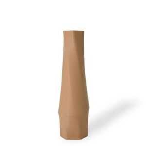 Shapes - Decorations Dekovase the vase - hexagon (basic), 3D Vasen, viele Farben, 100% 3D-Druck (Einzelmodell, 1 Vase), Wasserdicht, Leichte Struktur innerhalb des Materials (Rillung)