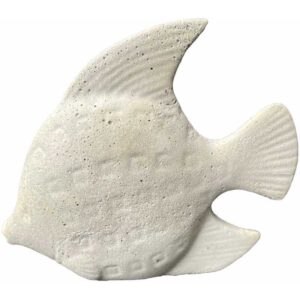 ZGM - Betonfigur Fisch nero - handgefertigte Dekoration für Garten und Haus