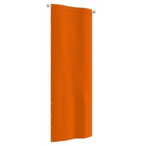 vidaXL Balkonsichtschutz Balkon-Sichtschutz Orange 80x240 cm Oxford-Gewebe