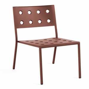 Balcony Lounge Chair Stuhl, Farbe iron rot