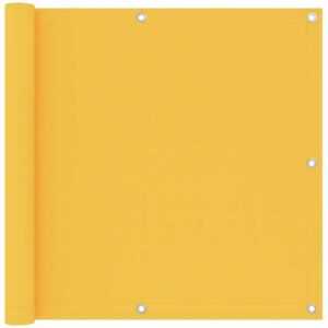 Balkon-Sichtschutz Gelb 90x300 cm Oxford-Gewebe - Hommoo