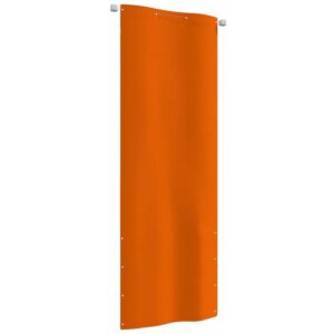 Balkon-Sichtschutz,Balkonverkleidung,Windschutz Orange 80x240 cm Oxford-Gewebe FUCIA82441 Maisonchic