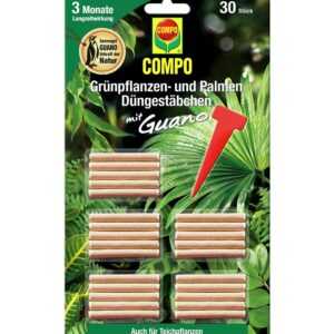 COMPO® Grünpflanzen- und Palmen-Düngestäbchen mit Guano