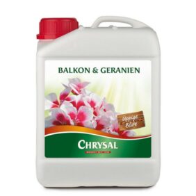 Chrysal Pflanzendünger Balkon und Geranien Flüssigdünger - 2,5 Liter
