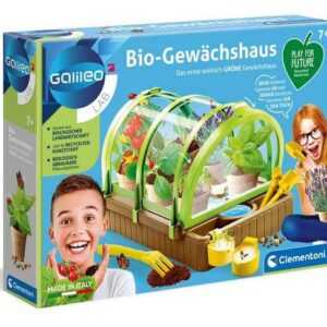 Clementoni® Experimentierkasten Bio-Gewächshaus (Play for Future)