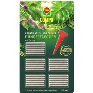 Compo - Düngestäbchen Grünpflanzen und Palmen (30 Stk)