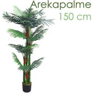 Decovego - Künstliche Palme groß Kunstpalme Kunstpflanze Palme künstlich wie echt Plastikpflanze Auswahl Dekoration Deko