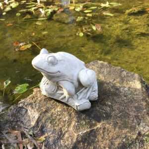 Figuren für den Garten Teichfiguren -Dekoration Gartenteich Frösche Frosch Figur