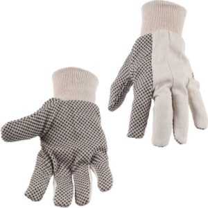 Garten Arbeits Handschuhe + Noppen Antirutsch - aus Leinen XL