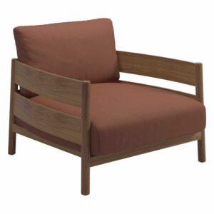 Haven Lounge Chair, Stoffbezug clay 143