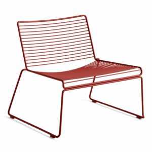 Hee Lounge Sessel, Farbe rost pulverbeschichtet