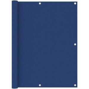 Hommoo - Balkon-Sichtschutz Blau 120x500 cm Oxford-Gewebe