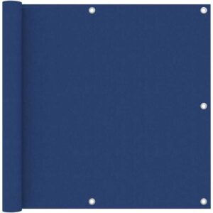 Hommoo - Balkon-Sichtschutz Blau 90x400 cm Oxford-Gewebe