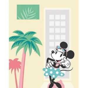 Komar Poster "Minnie Mouse Palms", Disney, (1 St.), Kinderzimmer, Schlafzimmer, Wohnzimmer