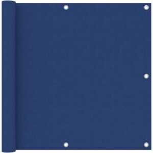 Longziming - Balkon-Sichtschutz Blau 90x400 cm Oxford-Gewebe