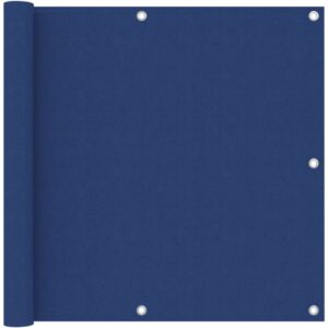 Longziming - Balkon-Sichtschutz Blau 90x500 cm Oxford-Gewebe