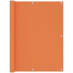 Longziming - Balkon-Sichtschutz Orange 120x500 cm Oxford-Gewebe