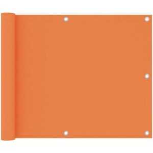 Longziming - Balkon-Sichtschutz Orange 75x300 cm Oxford-Gewebe