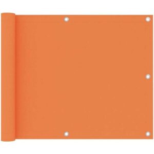 Longziming - Balkon-Sichtschutz Orange 75x500 cm Oxford-Gewebe