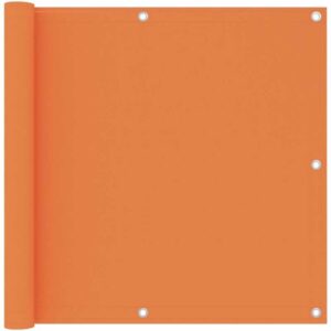 Longziming - Balkon-Sichtschutz Orange 90x600 cm Oxford-Gewebe